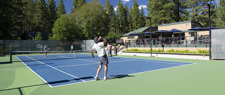 Center Court tennis match