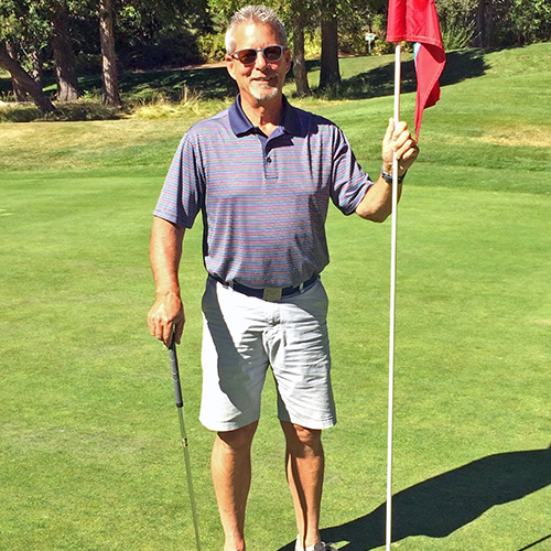 rick hole in one mountain course
