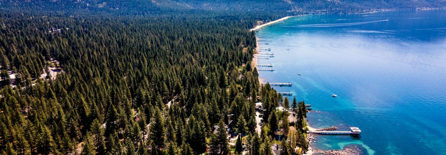 incline and tahoe from drone
