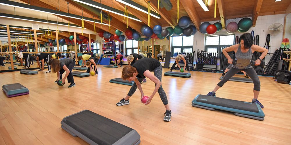 group fitness class