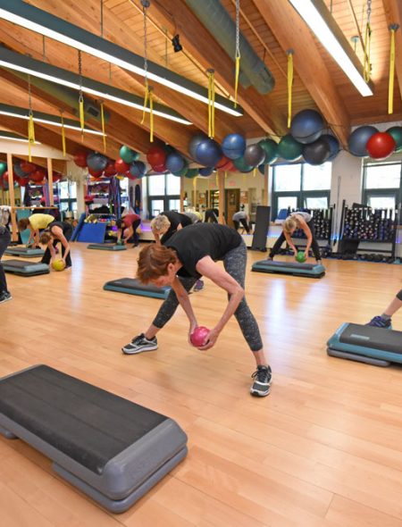 group fitness class