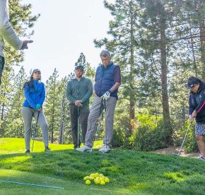 Golf lesson at the Championship Course