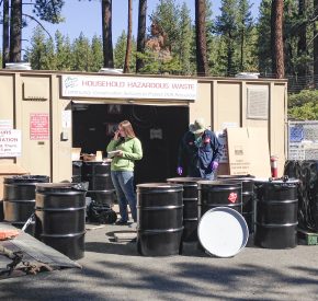 Household hazardous waste trailer