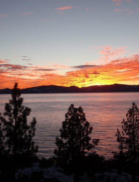tahoe sunset
