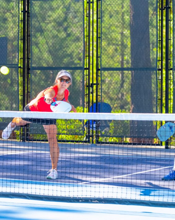 pickleball tournament players