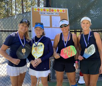 pickleball tournament medals women
