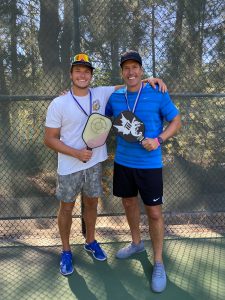 pickleball tournament medals men