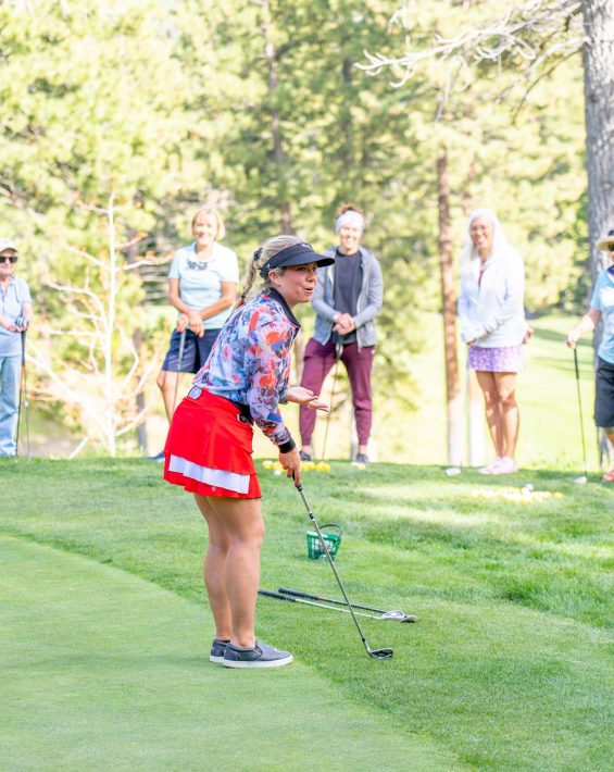 womens chipping clinic instructor