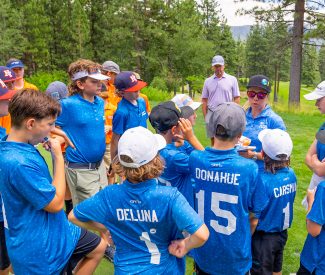 junior golf league players
