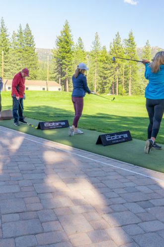 driving range lesson