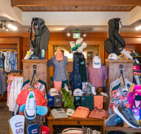 spring golf merchandise at Championship Golf Shop