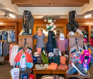 spring golf merchandise at Championship Golf Shop
