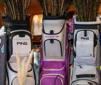 golf bags at Championship Golf Shop