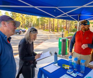 community clean up tent