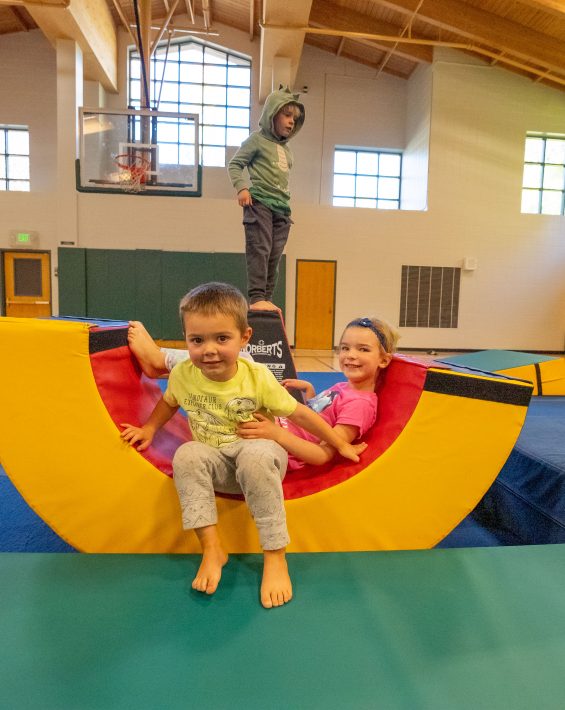 ninjas program group on foam shape