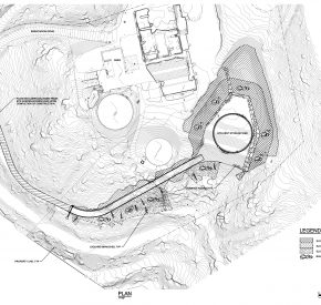 Plans for the Effluent Storage Tank project