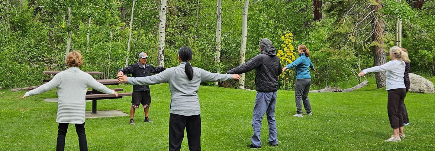 tai chi class at aspen grove