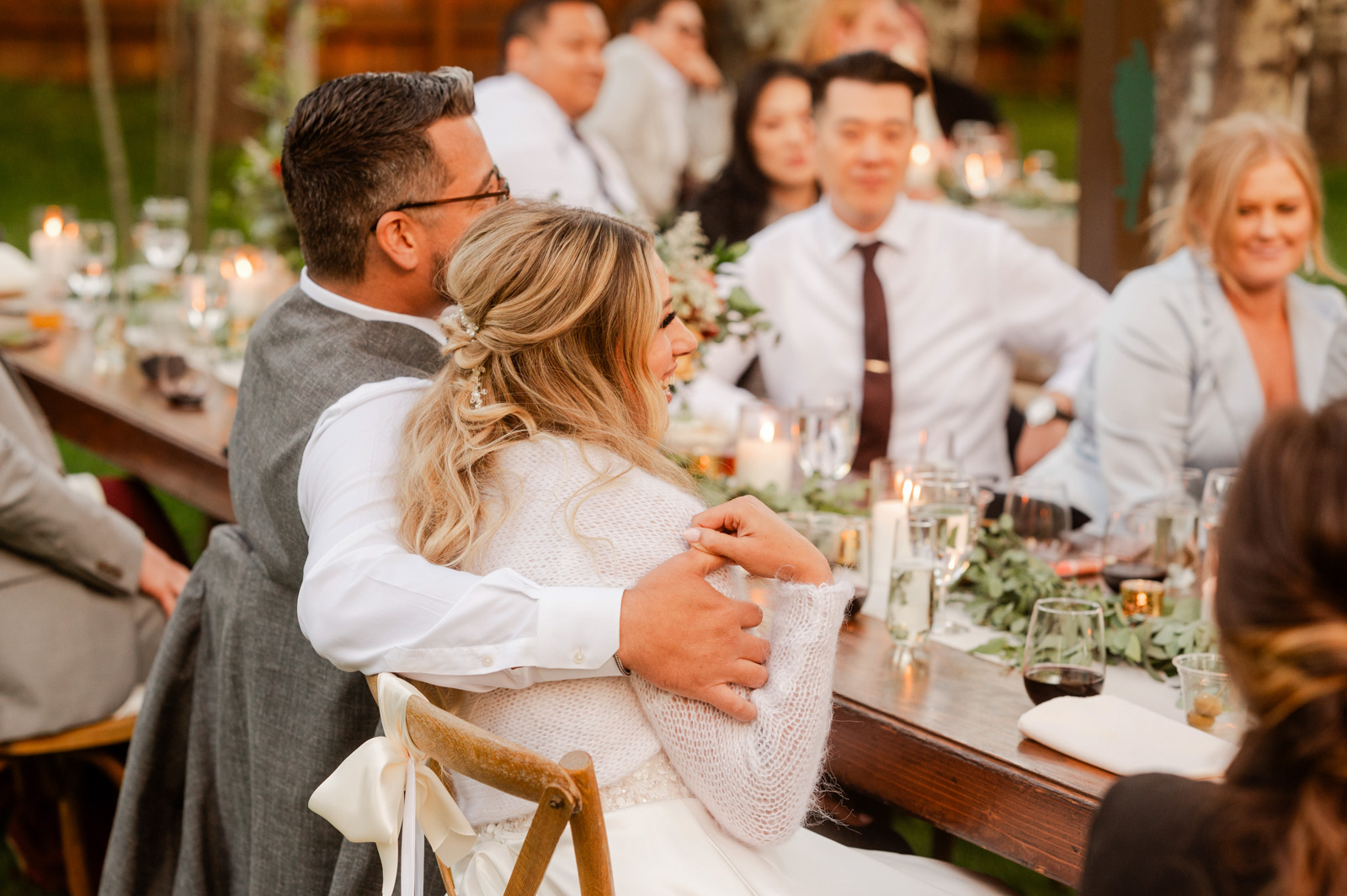 Wedding reception at Aspen Grove