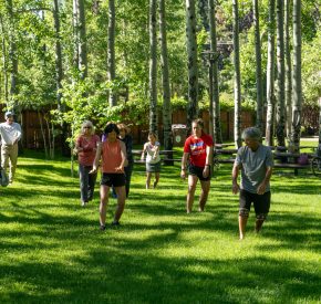 Tai Chi Chuan class at Aspen Grove