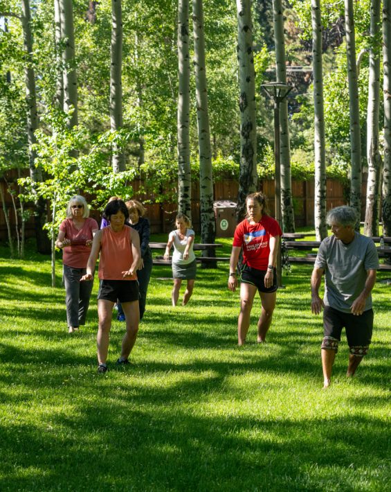 Tai Chi Chuan class at Aspen Grove
