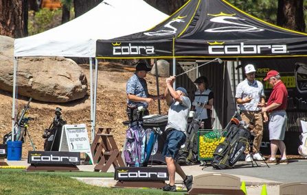 Cobra golf clubs fitting event