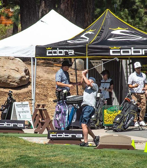 Cobra golf clubs fitting event