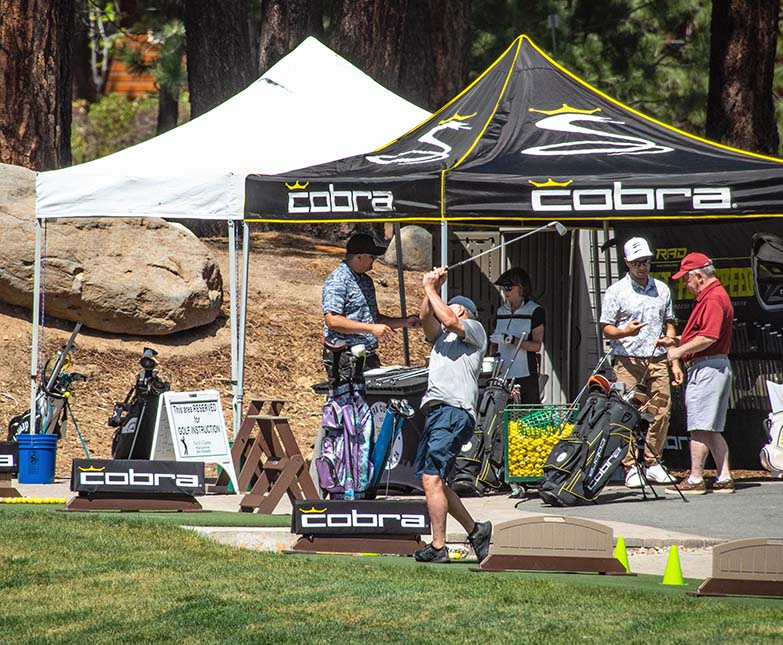 Cobra golf clubs fitting event