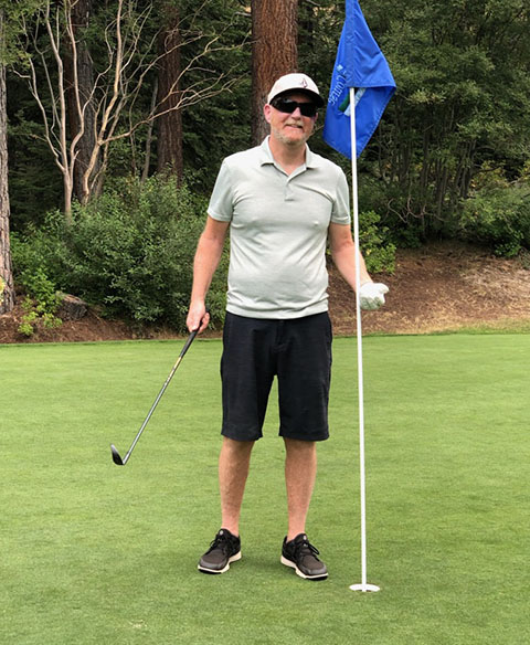 Chip Higgins hole in one