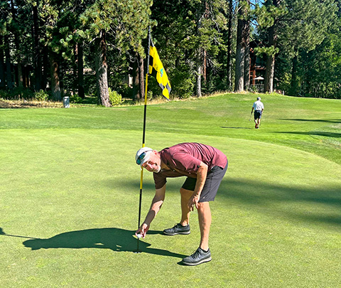 Peter Schaul hole in one