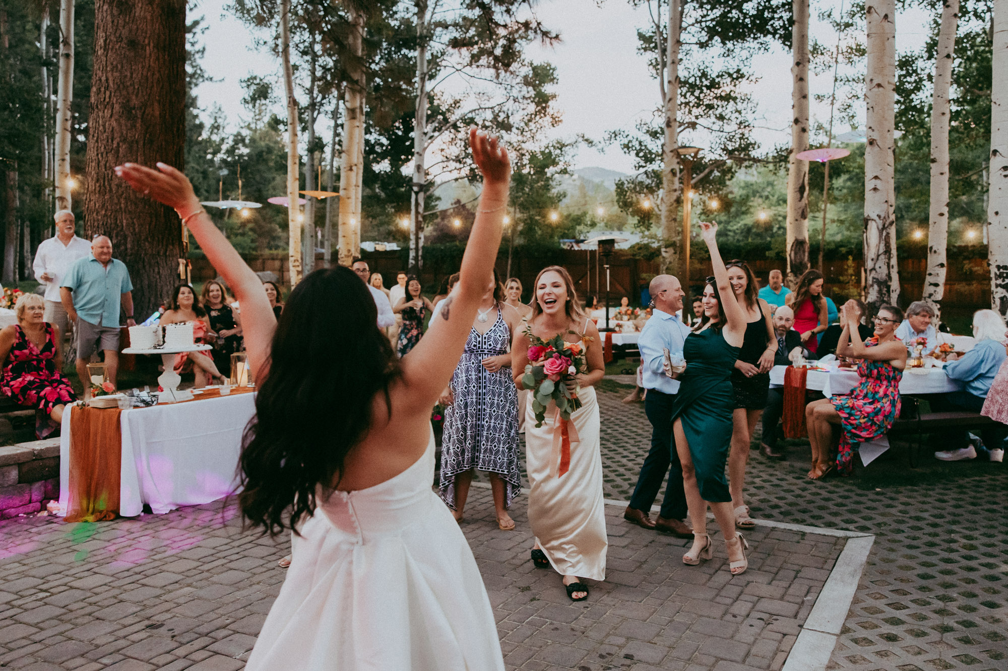 Aspen Grove reception party