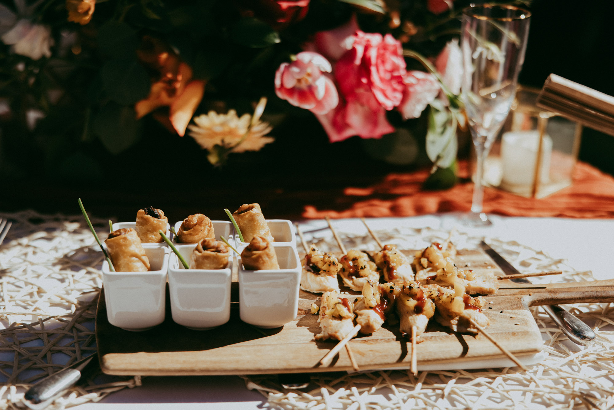 Aspen Grove reception food