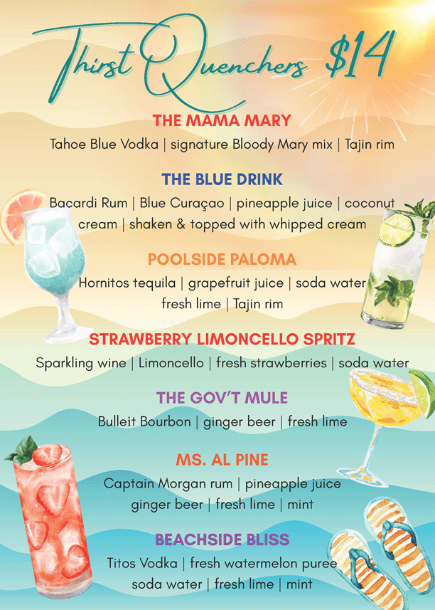 cocktail menu