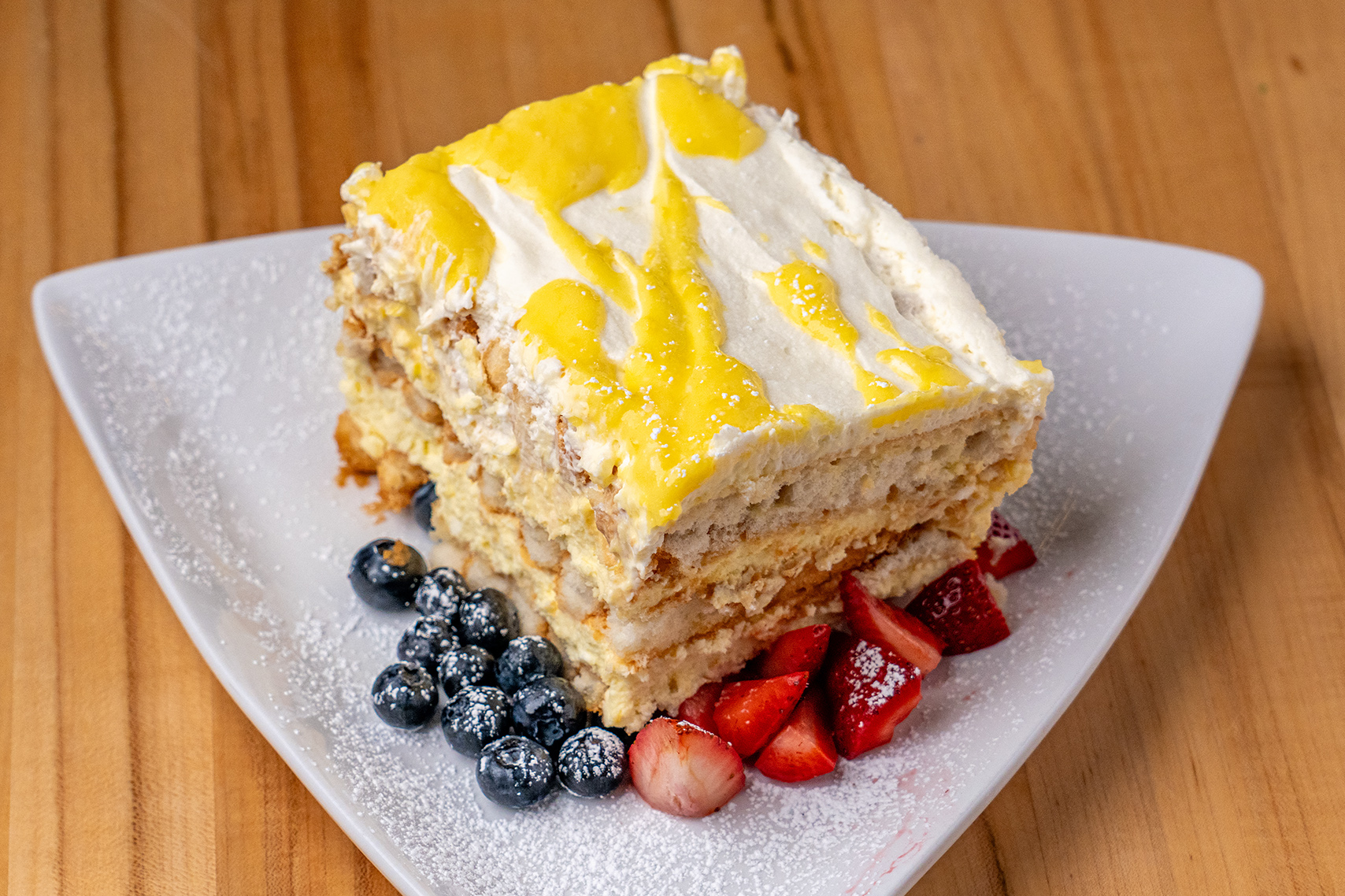Lemon Tiramisu at The Grille