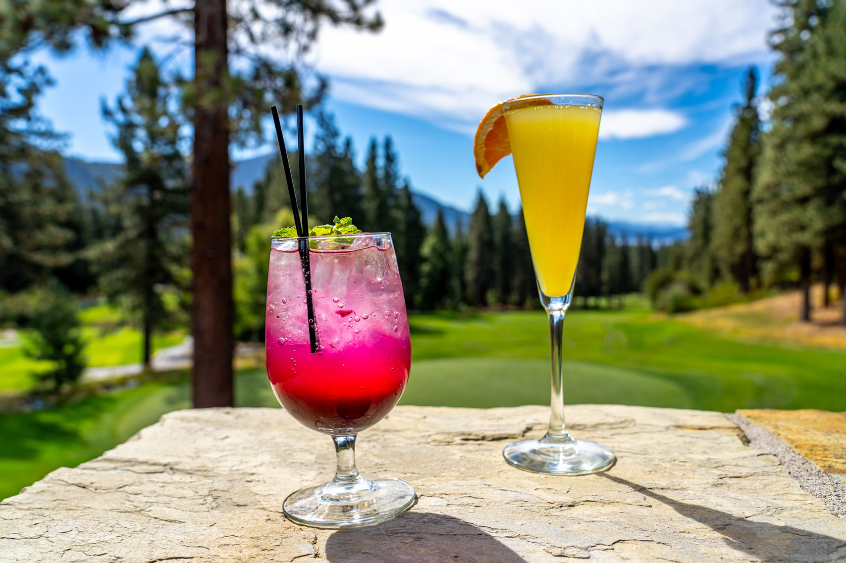 cocktails on the grille deck