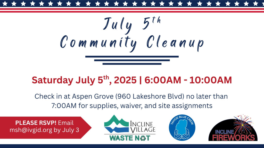 july 5th cleanup graphic