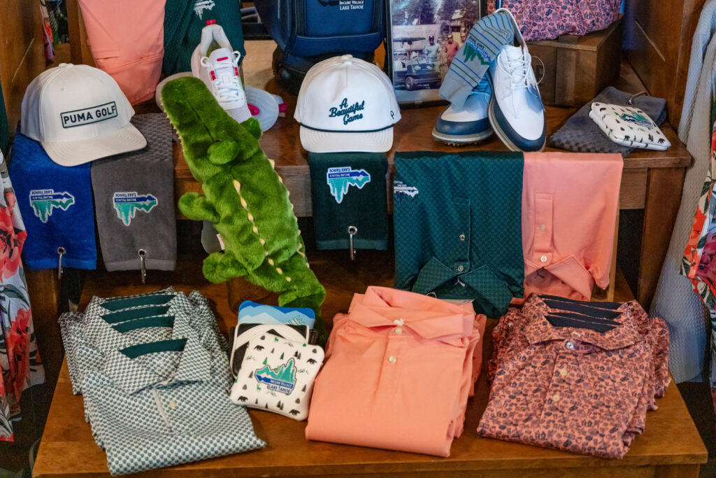 golf shoes and polos