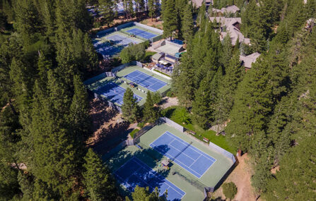 Tennis & Pickleball Center from the air