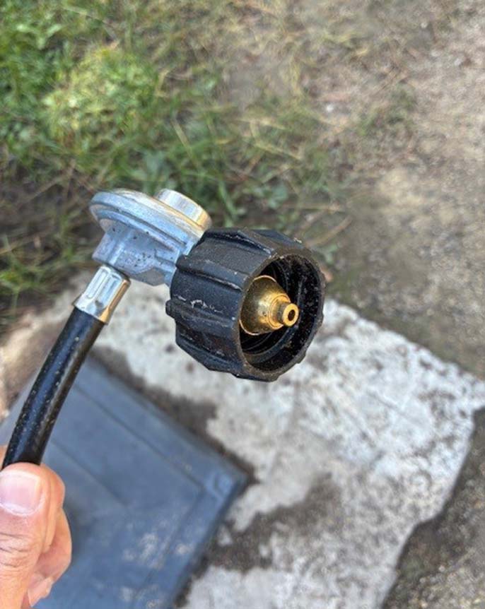 Propane Grill connector