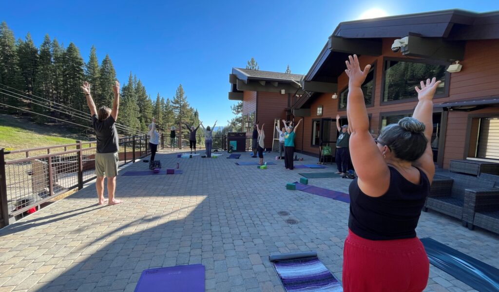 yoga loft bar deck