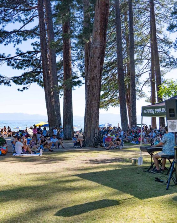 Music on the Beach at Incline Beach
