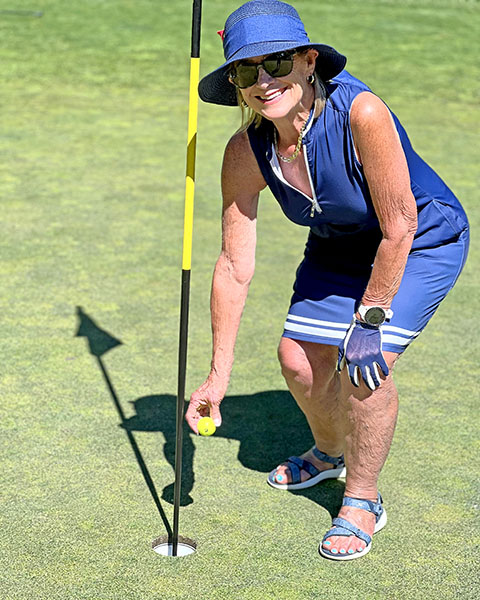 Katherine Holland hole in one