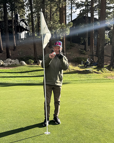 Terry Jenner Hole in One