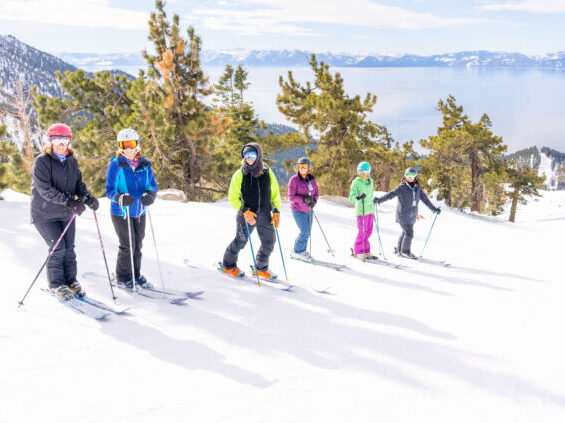 womens group ski clinic