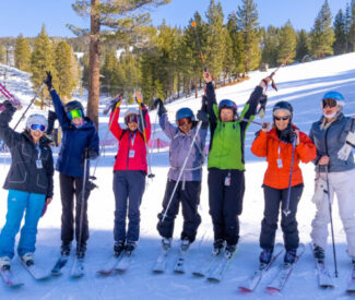 womens group ski clinic