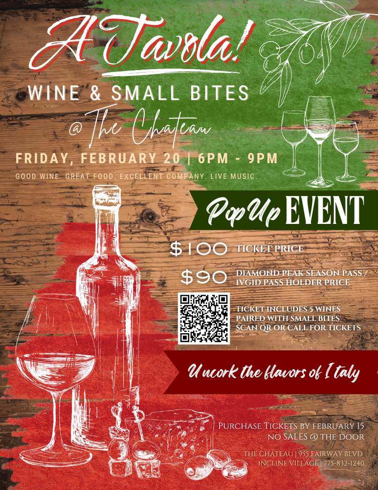 wine pop up flyer