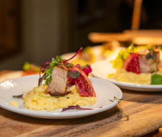 wine and tapas event food