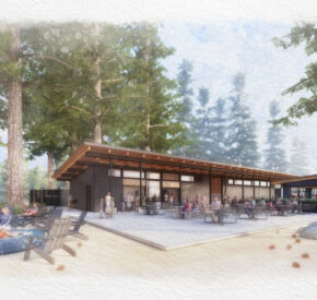 Incline beach house rendering