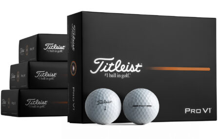 Titleist balls and box