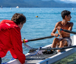 youth rowing camp boys