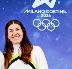 Lila Lapanja Olympics ceremony